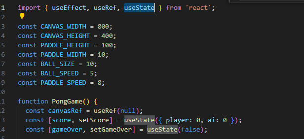 Exemple d'utilisation de useState et useContext en React
